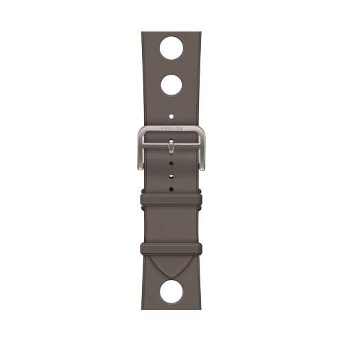 Спортивный ремешок Hermes для Ultra 3 Scub’H Diving 49mm - Серный (Gris Titane)