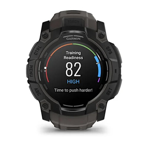 Умные часы Garmin Instinct 3 50mm, AMOLED, Black, Charcoal Band