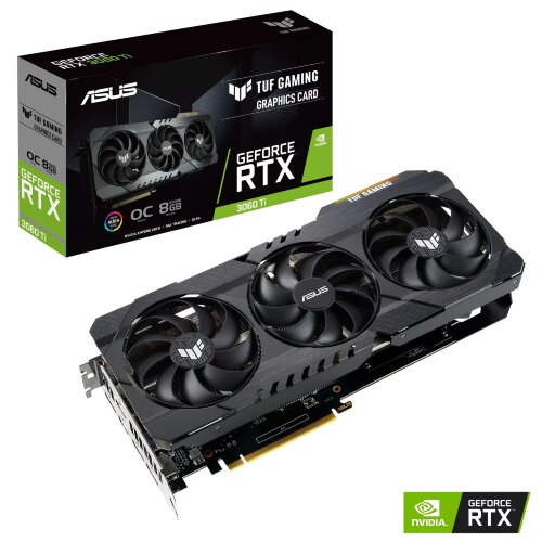 Видеокарта NVIDIA ASUS TUF RTX 3060 Ti OC 8GB