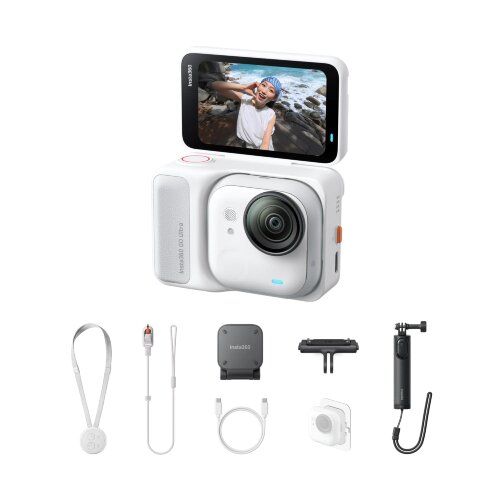 Ультракомпактная экшн-камера Insta360 GO Ultra Arctic White Snap & Shoot Bundle