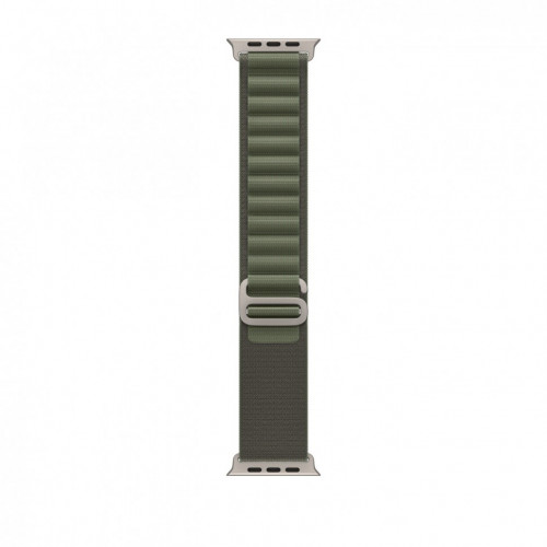 Apple Watch Ultra 2 49mm Titanium Case with Green Alpine Loop (Medium)