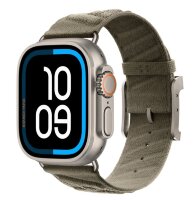 Apple Watch Ultra 4 Hermes 49mm, ремешок En Mer серого цвета