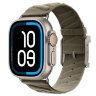 Apple Watch Ultra 4 Hermes 49mm, ремешок En Mer серого цвета