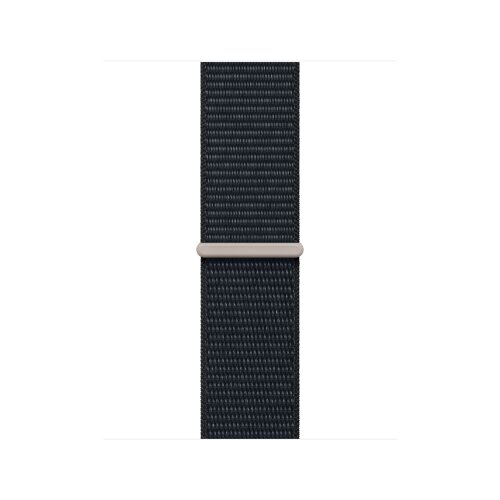 Apple Watch SE (2023) 44mm, Silver Aluminum Case with Sport Loop - Midnight (Черный)
