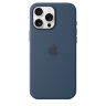 Силиконовый чехол для iPhone 16 Pro Max с MagSafe - Denim (Синий)