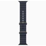 Apple Ocean Band 49mm Natural Titanium Finish - Navy (Синий)