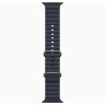 Apple Ocean Band 49mm Natural Titanium Finish - Navy (Синий)