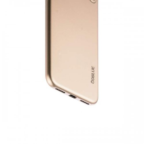 Супертонкая чехол-накладка Coblue Slim для iPhone X - Золотистый