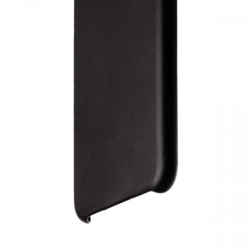 Кожаная чехол-накладка Leather для iPhone 8 Plus и 7 Plus - Черный