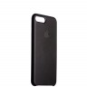 Кожаная чехол-накладка Leather для iPhone 8 Plus и 7 Plus - Черный