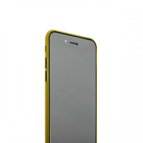 Супертонкая накладка для Apple iPhone 8 и 7 - Желтая матовая