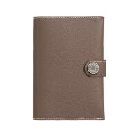 Обложка для паспорта Hermes  Etoupe (Светло-коричневый)