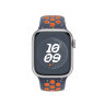 Спортивный ремешок для Apple Watch 42mm Nike Sport Band (M/L) - Синее пламя (Blue Flame)