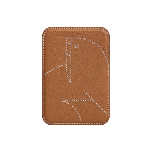 Держатель для карт Hermes MagSafe Walrus (Коричневый)