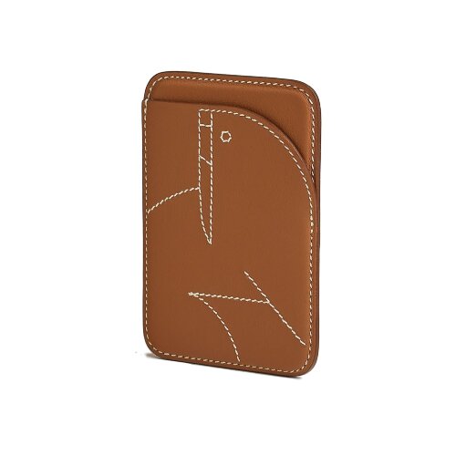 Держатель для карт Hermes MagSafe Walrus (Коричневый)