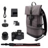 Canon EOS R10 Mirrorless Camera + RF-S 18-45mm F4.5-6.3 IS STM Lens + Mount Adapter EF-EOS R + Backpack + SD Card + Spare Battery