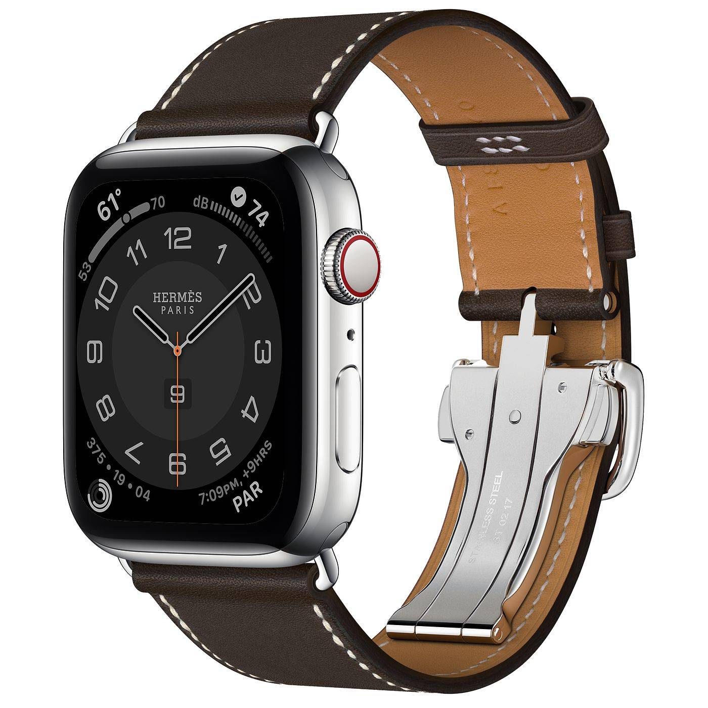 Fauve barenia leather single tour deployment buckle sales
