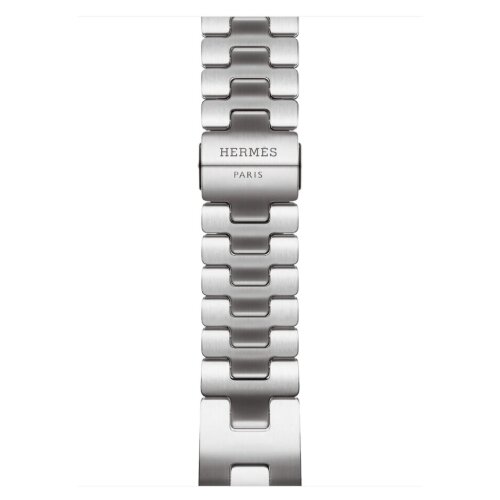 Apple Watch Hermes Series 11 42mm, блочный стальной браслет (M)