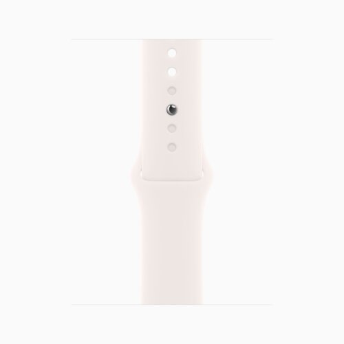 Apple Watch Series 11 42mm, Space Gray Aluminum Case with Sport Band - Light Blush