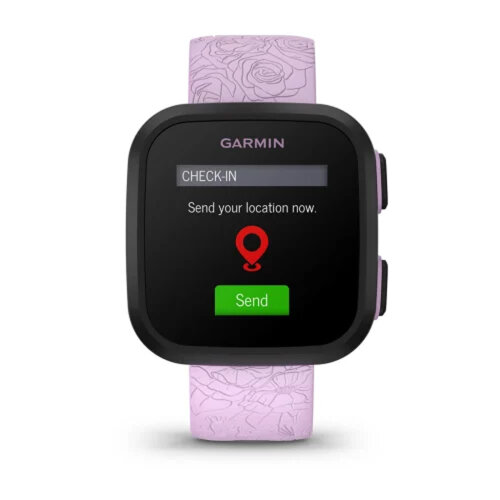 Умные детские часы Garmin Bounce 42mm, Lilac Floral