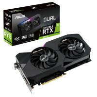 Видеокарта NVIDIA ASUS Dual RTX 3060 Ti OC 8GB