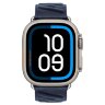 Apple Watch Ultra 4 Hermes 49mm, ремешок En Mer синего цвета