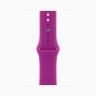 Apple Watch Series 12 46mm, Natural Titanium Case with Sport Band - Magenta