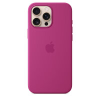 Силиконовый чехол для iPhone 16 Pro Max с MagSafe -Fuchsia (Розовый)