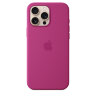 Силиконовый чехол для iPhone 16 Pro Max с MagSafe -Fuchsia (Розовый)