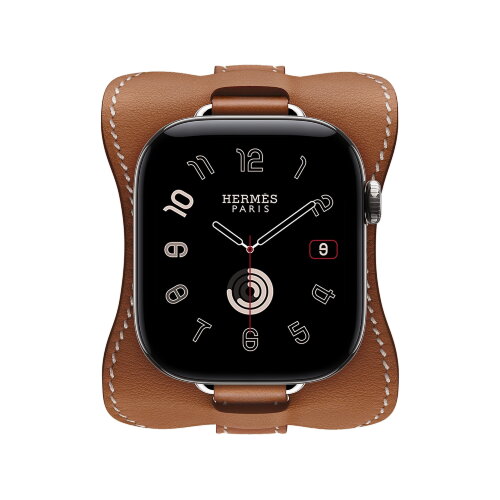 Ремешок Hermes для Apple Watch 42mm Attelage En Selle — золотисто-коричневый (Gold)