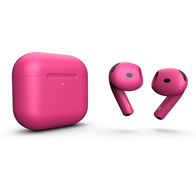 AirPods 5 (2026) с Wireless Charging Case - ярко-розовый матовый металлик