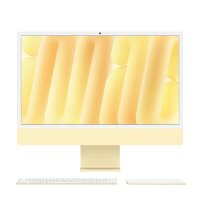 Apple iMac 24 inch (2024, M4, 16GB, 1TB SSD, 10-core GPU) Numeric+TrackPad Yellow