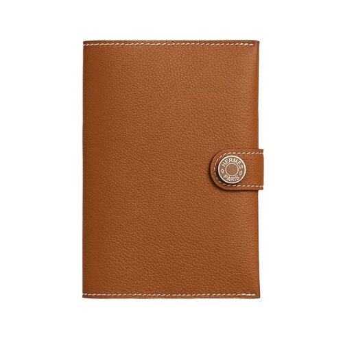 Обложка для паспорта Hermes  Gold (Коричневый)