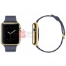 Apple Watch Edition 42mm / 18-каратное жёлтое золото классический синий ремешок