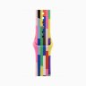 Apple Watch Series 11 42mm, Space Gray Aluminum Case with Sport Band - Pride Edition