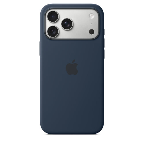 Силиконовый чехол для iPhone 17 Pro Max с MagSafe - Темно-синий (Midnight)