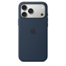 Силиконовый чехол для iPhone 17 Pro Max с MagSafe - Темно-синий (Midnight)