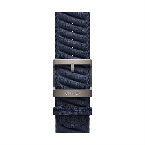 Ремешок Hermes для Ultra 3 En Mer 49mm - Синий (Bleu Nuit)