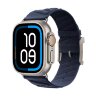 Ремешок Hermes для Ultra 3 En Mer 49mm - Синий (Bleu Nuit)
