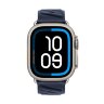 Ремешок Hermes для Ultra 3 En Mer 49mm - Синий (Bleu Nuit)