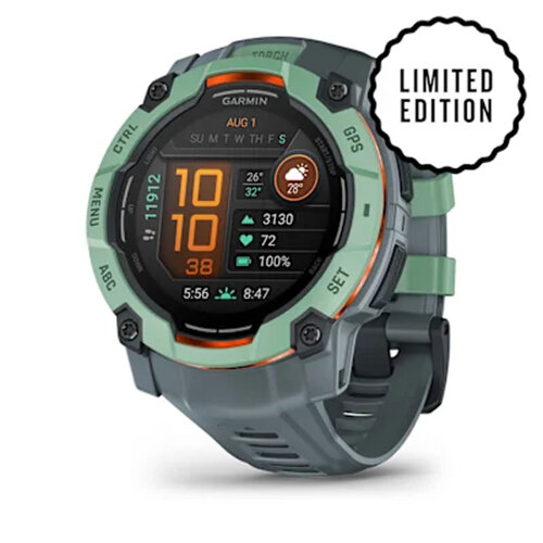 Умные часы Garmin Instinct 3 50mm, Neo Tropic, Twilight Band