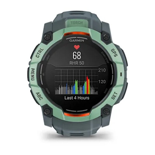 Умные часы Garmin Instinct 3 50mm, Neo Tropic, Twilight Band