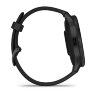 Умные часы Garmin Venu 3 45mm Slate Stainless Steel Bezel Black Case Silicone Band