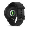 Умные часы Garmin Venu 3 45mm Slate Stainless Steel Bezel Black Case Silicone Band