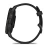 Умные часы Garmin Venu 3 45mm Slate Stainless Steel Bezel Black Case Silicone Band