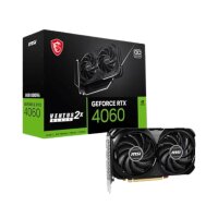 Видеокарта NVIDIA MSI GeForce RTX 4060 Ventus 2X Black OC 8 ГБ