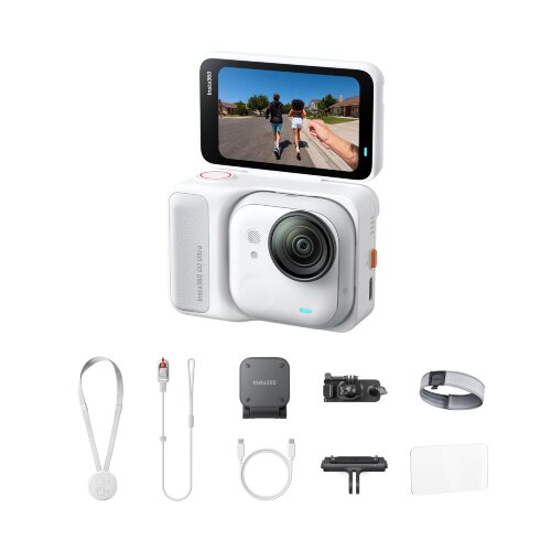 Ультракомпактная экшн-камера Insta360 GO Ultra Arctic White Running Bundle