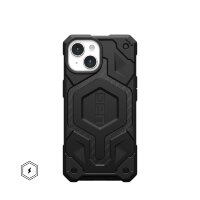 Защитный чехол Uag Monarch для iPhone 15 с MagSafe - Углеродное волокно (Carbon Fiber)