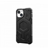 Защитный чехол Uag Monarch для iPhone 15 с MagSafe - Углеродное волокно (Carbon Fiber)