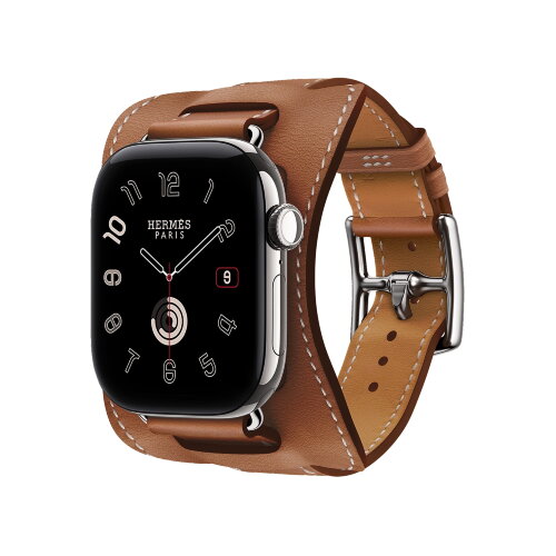 Ремешок Hermes для Apple Watch 42mm En Selle — золотисто-коричневый (Gold)